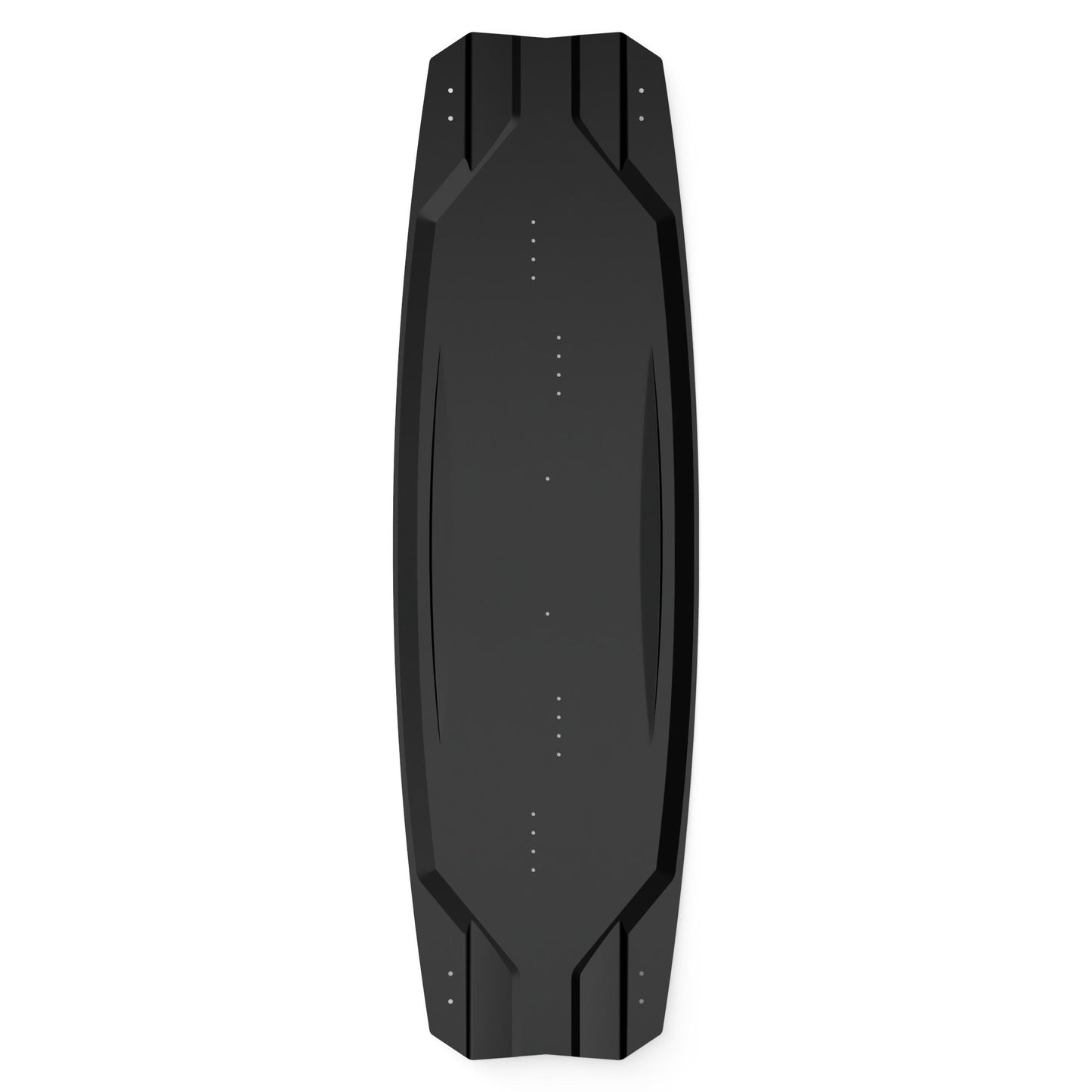 full black twintip with no brand names
