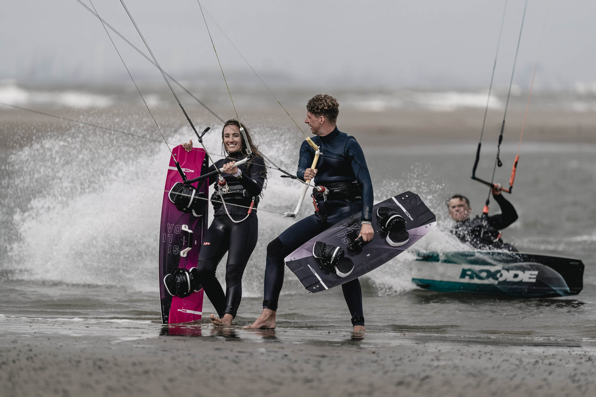 test a roode board on location