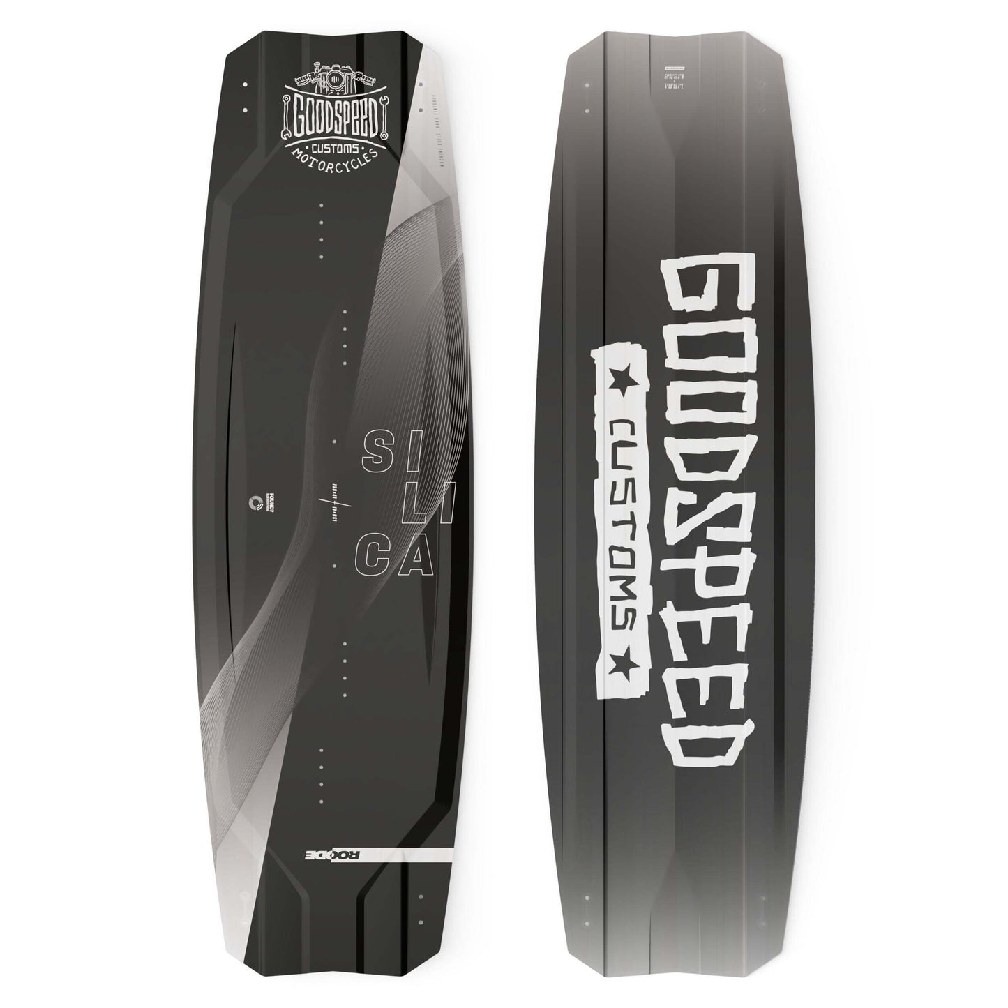 custom kiteboard with logo