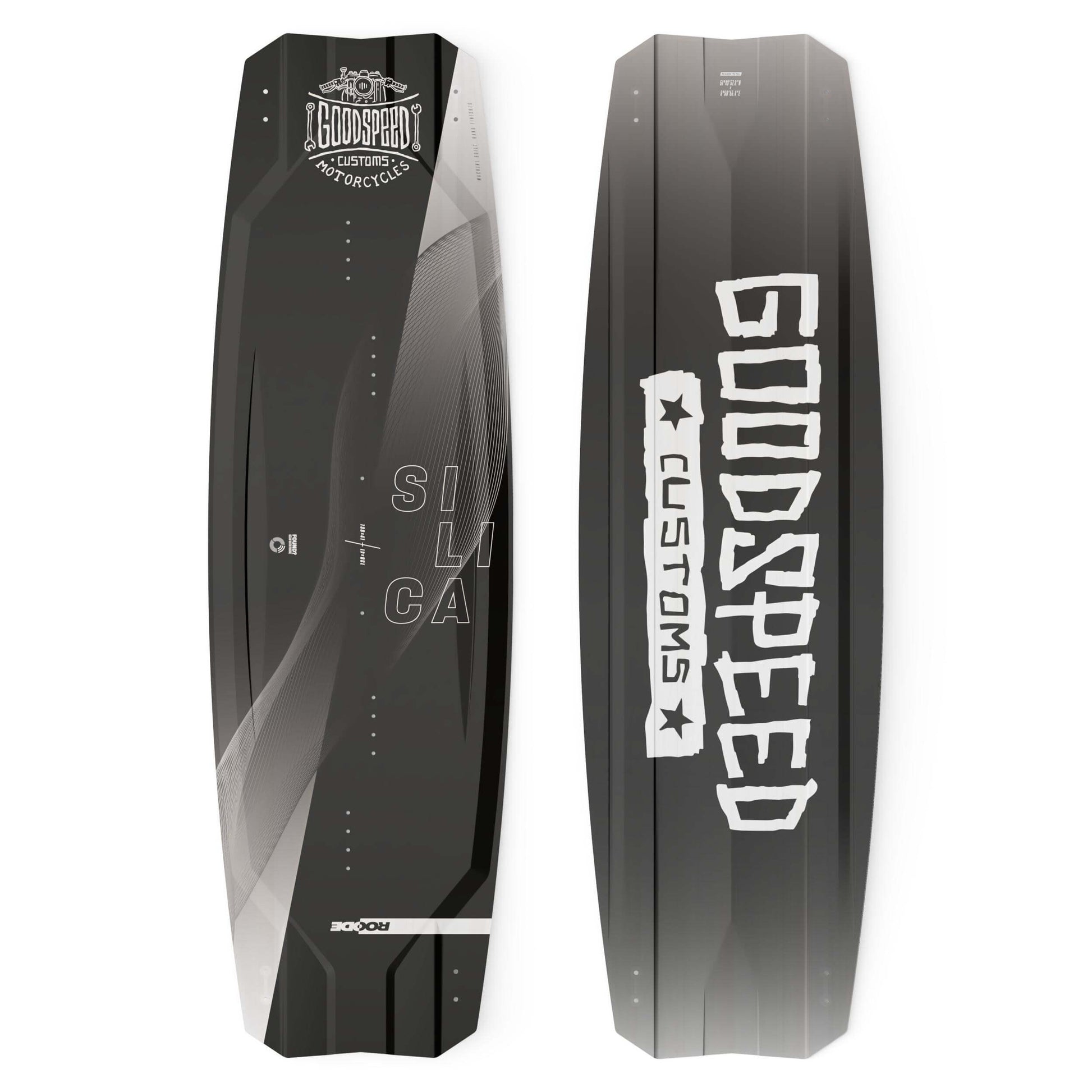 custom kiteboard with logo