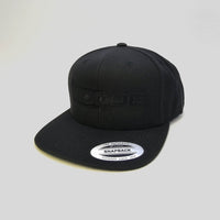 black on black cap with surf brand