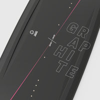 ROODE Graphite pink carbon kiteboard handcrafted for woman big air performance