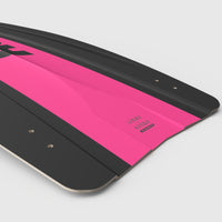 Pink Graphite carbon kiteboard from ROODE Boards for riders who love big air