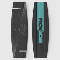 ROODE Graphite teal carbon kiteboard for big air and high performance riding