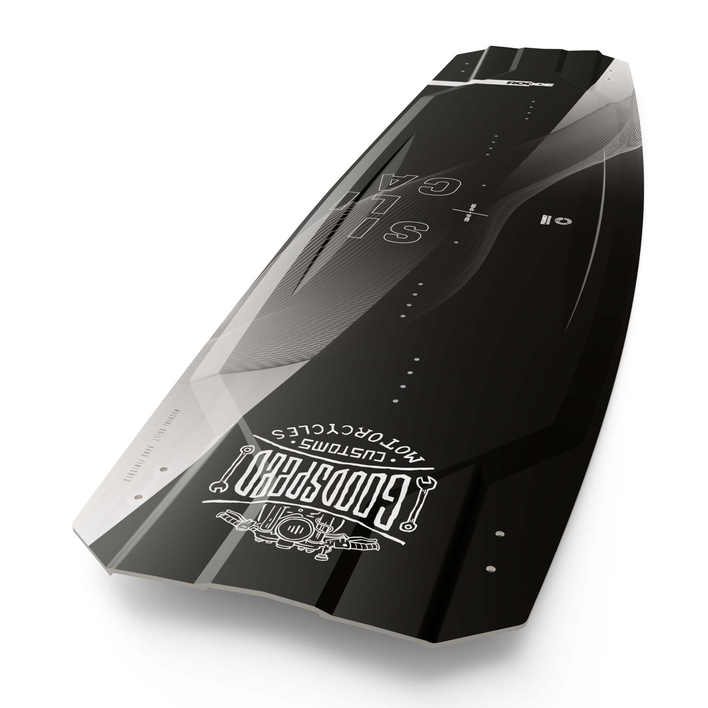 twintip with company logo printed