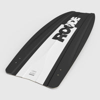 White ROODE Graphite kiteboard built for big air riders who prefer clean, minimal design